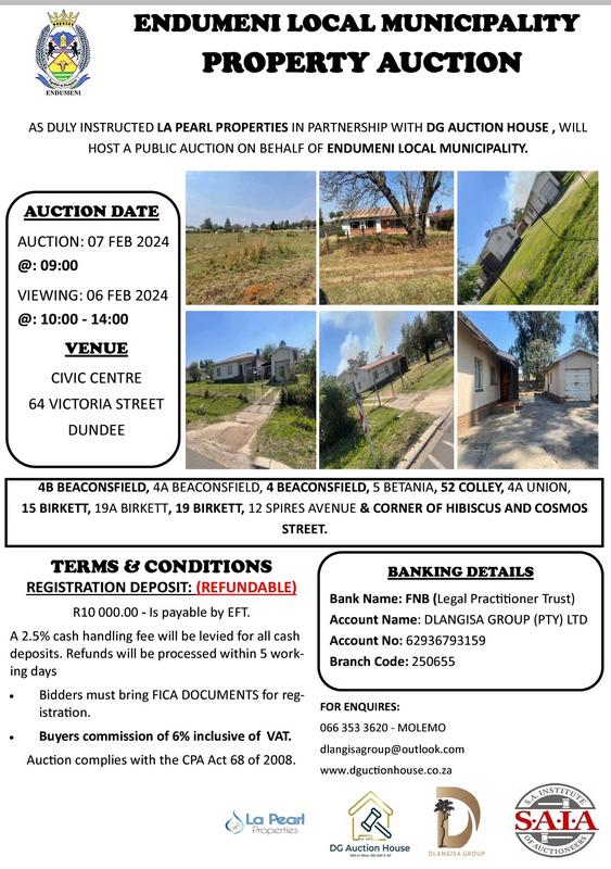 0 Bedroom Property for Sale in Dundee KwaZulu-Natal