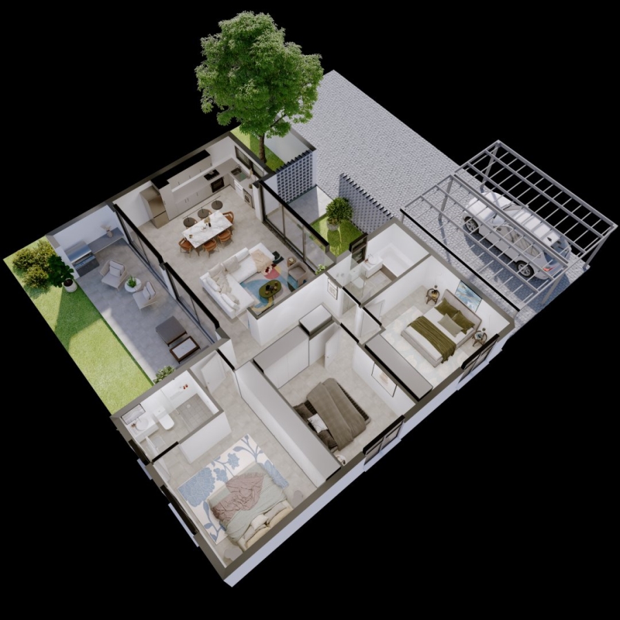To Let 3 Bedroom Property for Rent in Lalela Estate KwaZulu-Natal