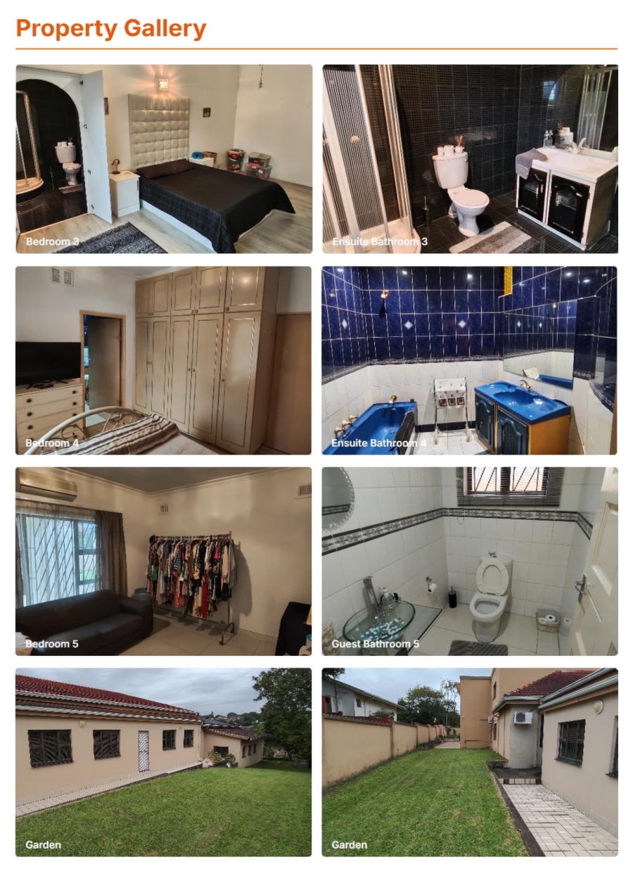 5 Bedroom Property for Sale in Cowies Hill KwaZulu-Natal