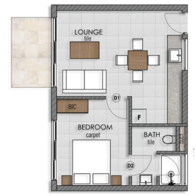 1 Bedroom Property for Sale in Zimbali Coastal Resort Estate KwaZulu-Natal