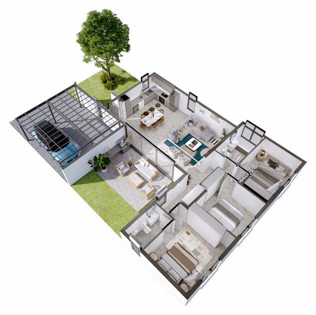 To Let 3 Bedroom Property for Rent in Lalela Estate KwaZulu-Natal