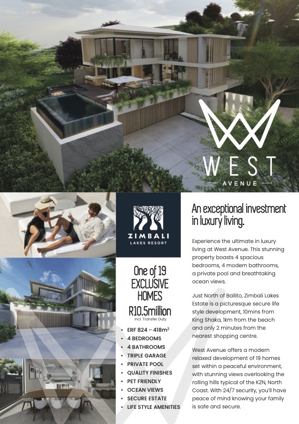 4 Bedroom Property for Sale in Zimbali Lakes Resort KwaZulu-Natal