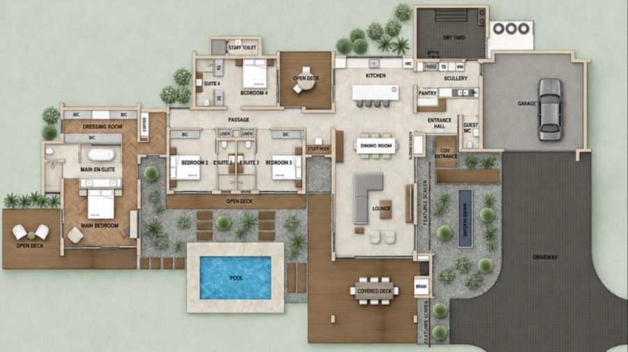 4 Bedroom Property for Sale in Springvale Country Estate KwaZulu-Natal