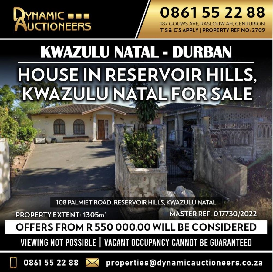 0 Bedroom Property for Sale in Reservoir Hills KwaZulu-Natal