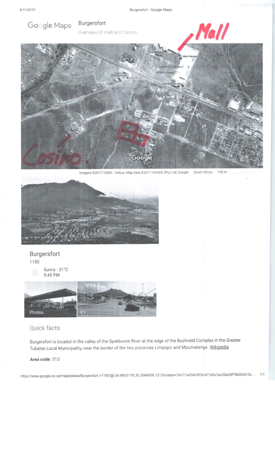 Commercial Property for Sale in Burgersfort Limpopo