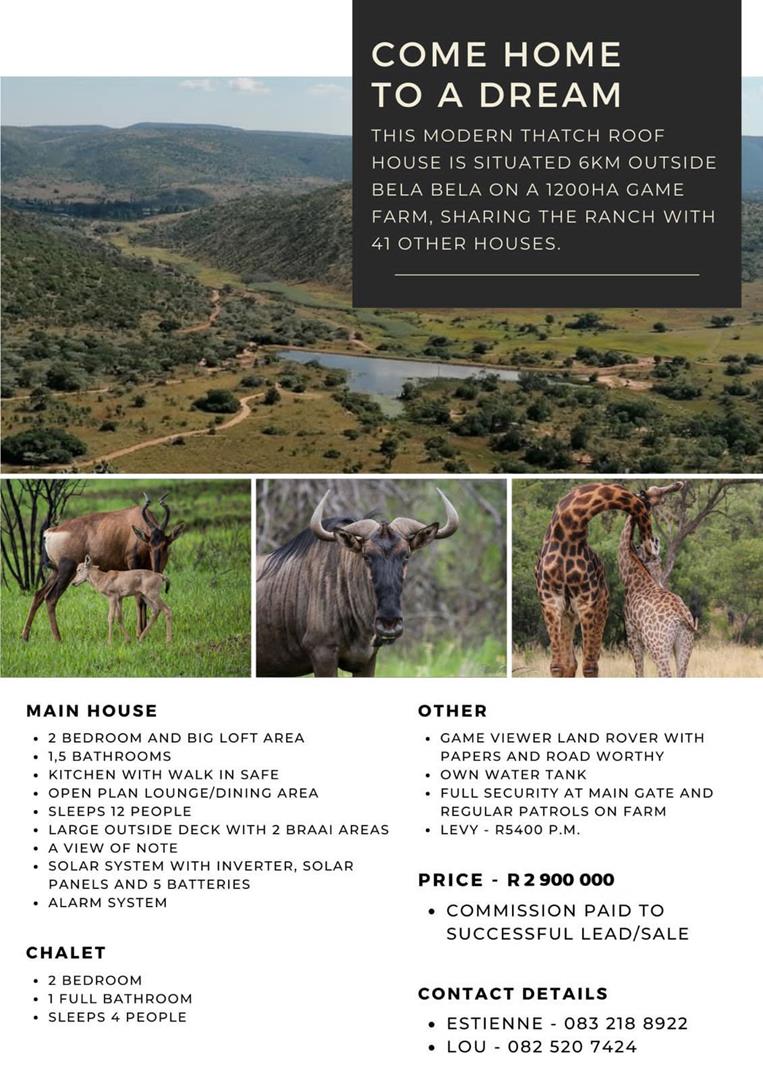 0 Bedroom Property for Sale in Bela Bela Limpopo