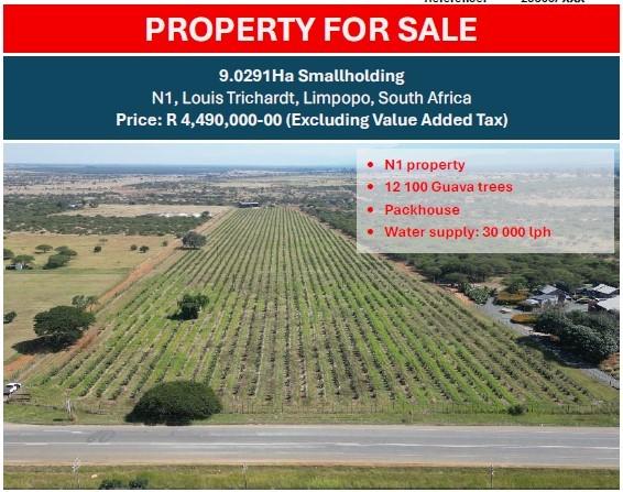 0 Bedroom Property for Sale in Louis Trichardt Limpopo