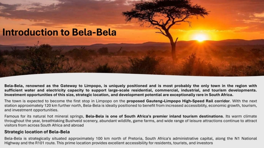Commercial Property for Sale in Bela Bela Limpopo