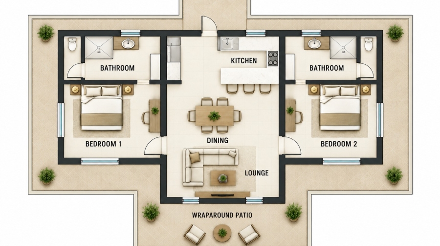 2 Bedroom Property for Sale in Koro Creek Golf Estate Limpopo