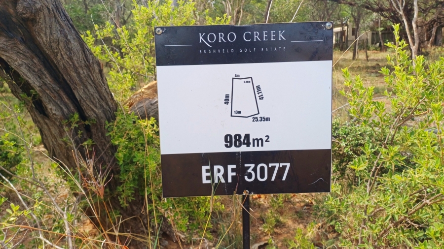 0 Bedroom Property for Sale in Koro Creek Golf Estate Limpopo